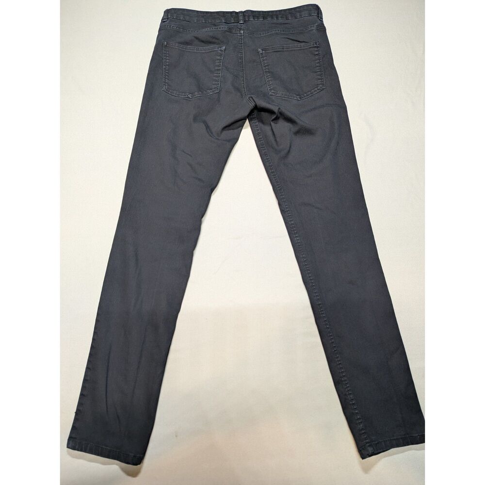 H&M Womens Size 12 Gray Stretch Jeans Slim Straight Leg 29 Inseam - Picture 2 of 7